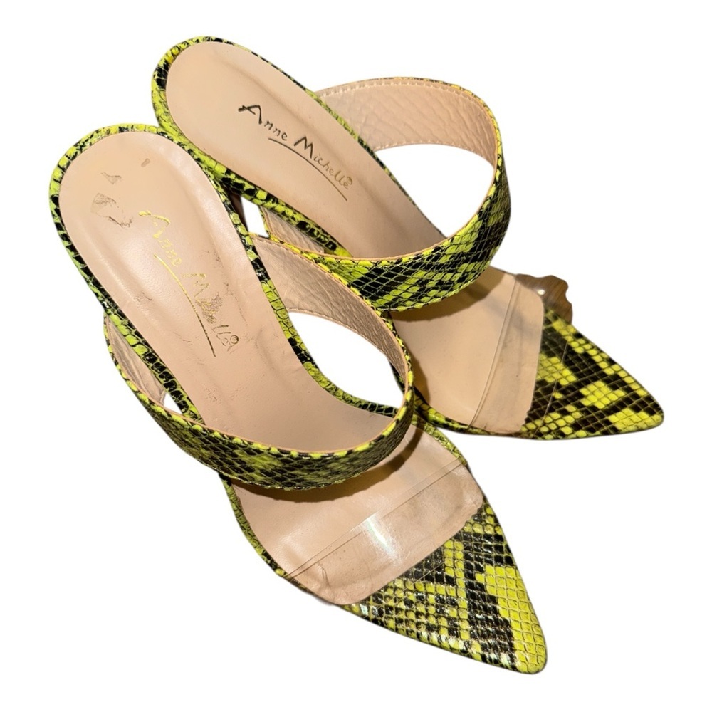 ANNE MICHELLE
EXCEPTION-3.1 2 BAND POINTY
TOE HEELS - Picture 2 of 6